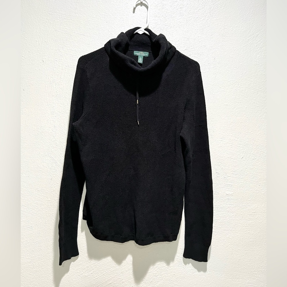 Lauren Ralph Lauren Black Turtle Neck Sweater